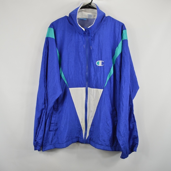 vintage 90s champion windbreaker